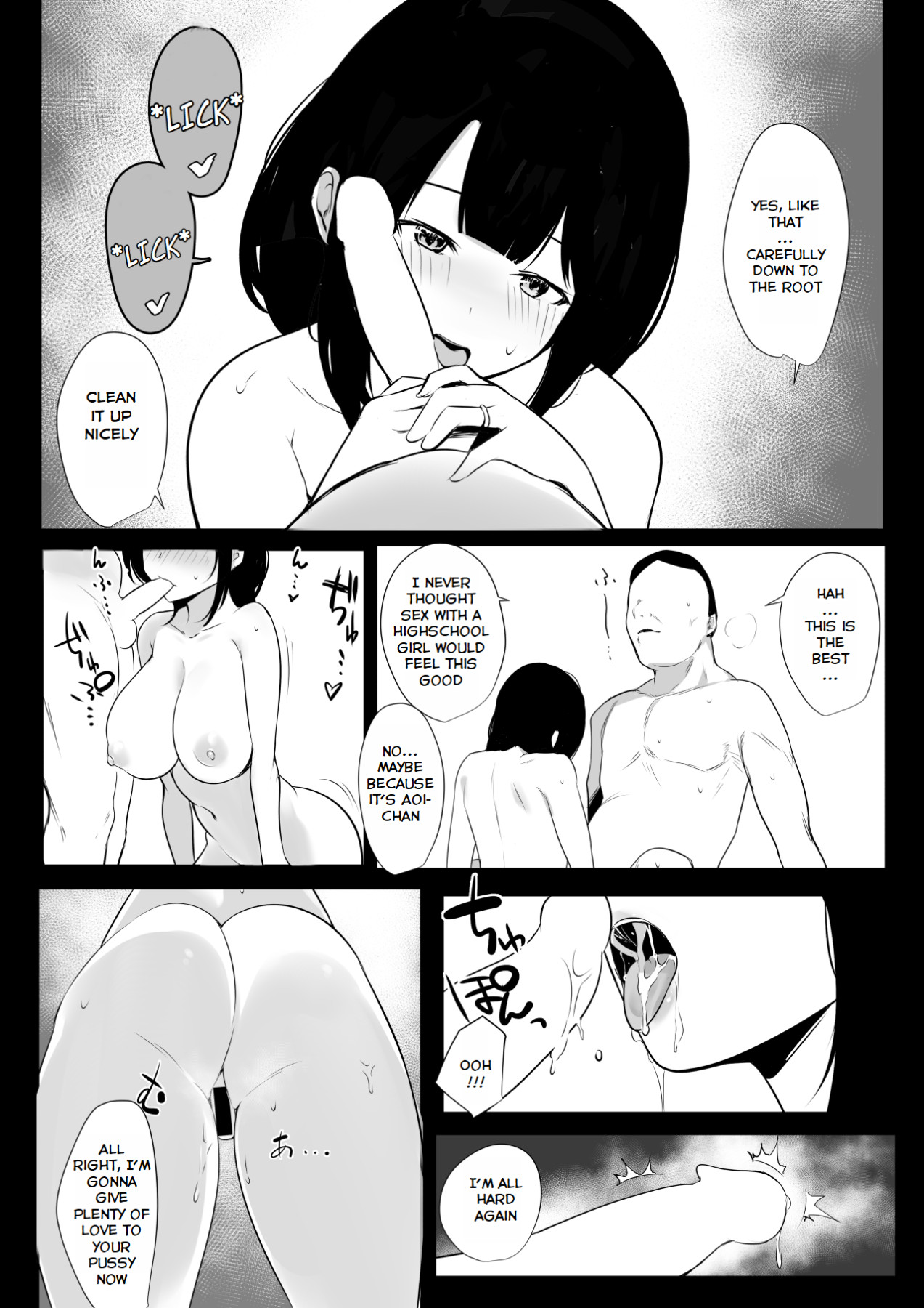 Hentai Manga Comic-I Witnessed The Big Breasted Schoolgirl Who Was Only Nice To Me having Sex With Another Man 4-Read-28